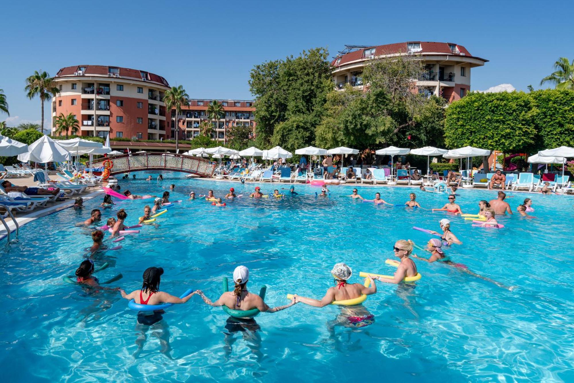 Palmeras Beach Hotel Ultra All Inclusive Konaklı Exterior foto