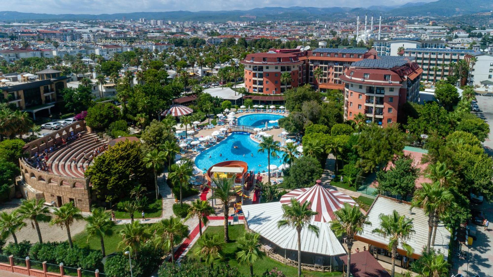 Palmeras Beach Hotel Ultra All Inclusive Konaklı Exterior foto